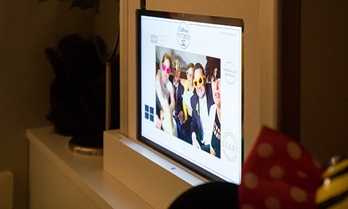 Fotobox leichte Bedienung